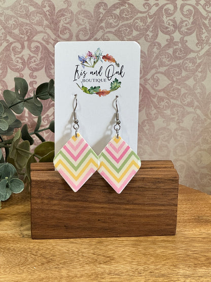 Spring Pastel Chevrons