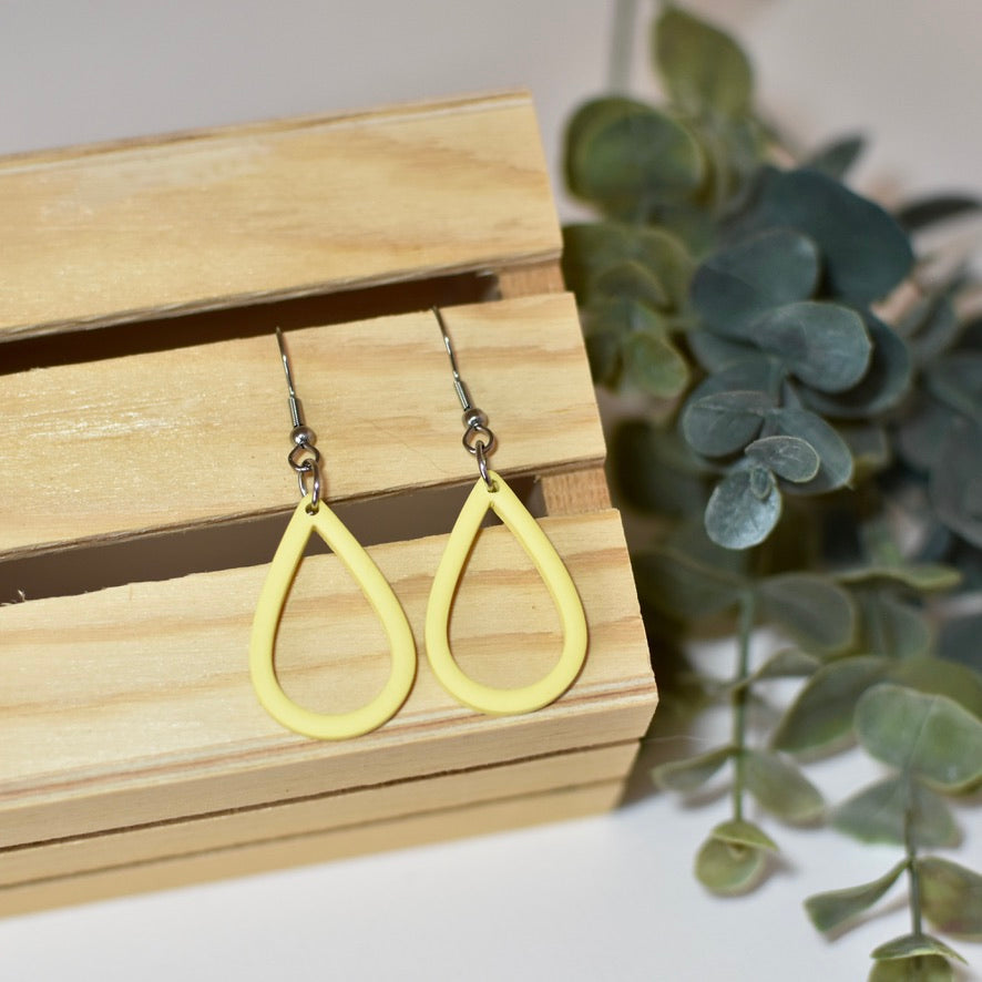 Neutral Open Teardrops (multiple colors)