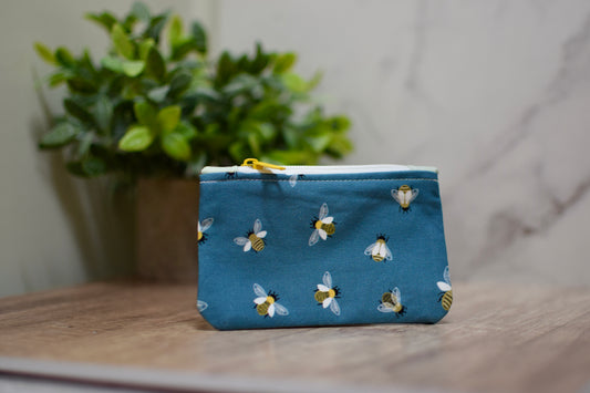 Bees Mini Zipper Pouch