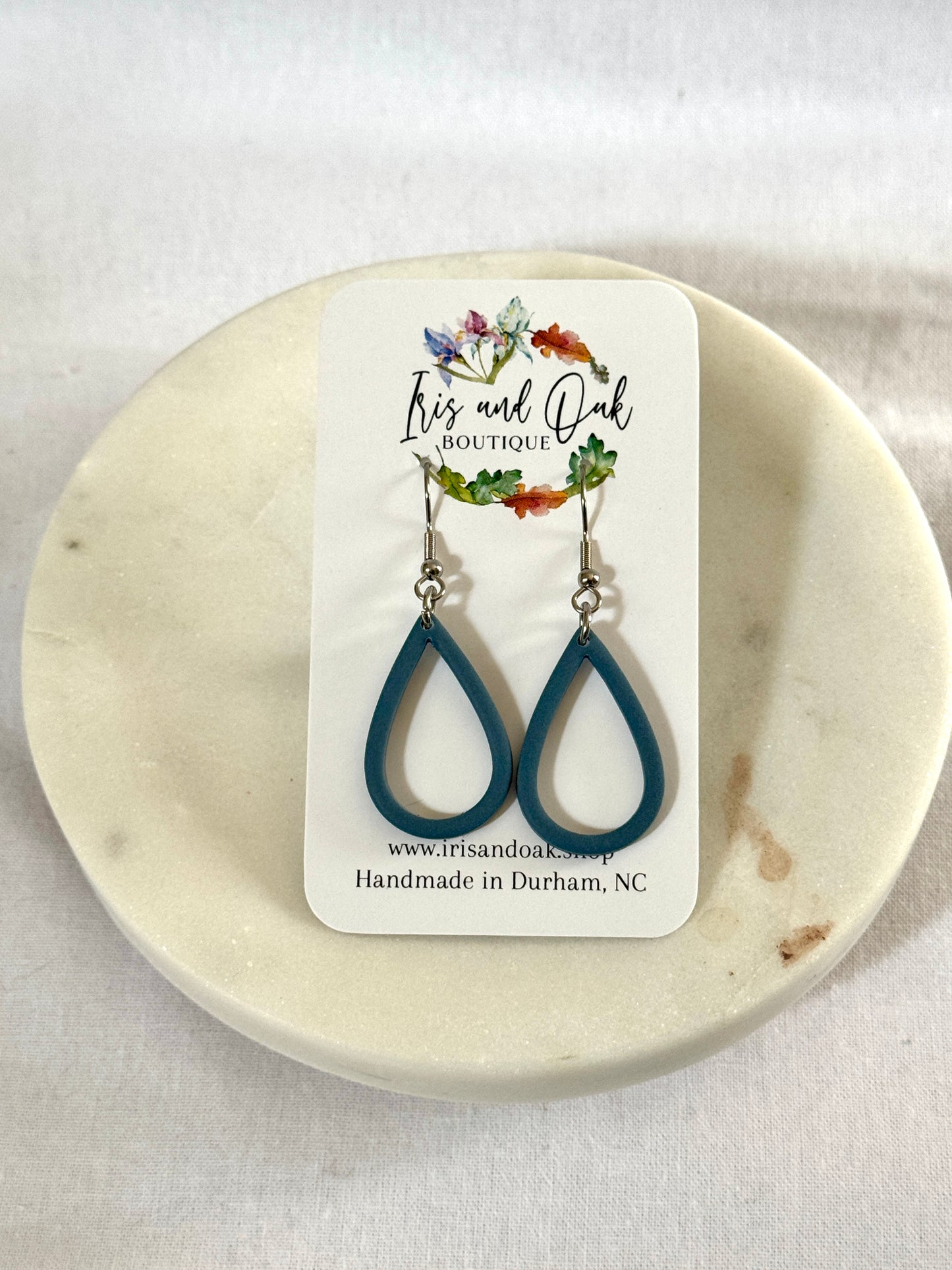Neutral Open Teardrops (multiple colors)