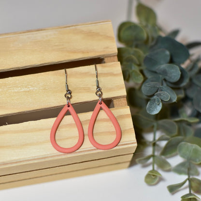 Neutral Open Teardrops (multiple colors)