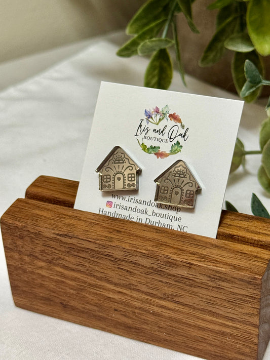 Gingerbread House Studs