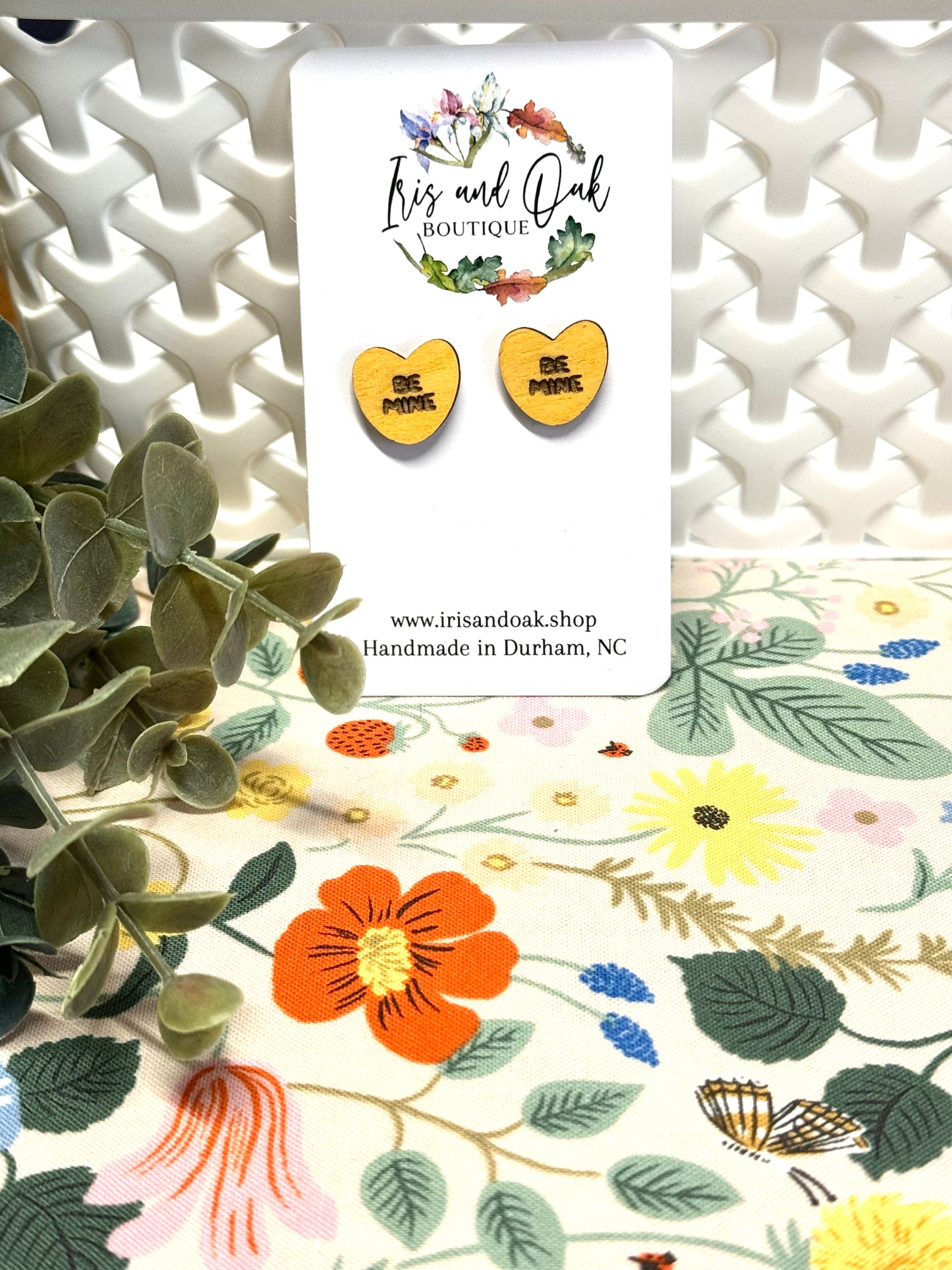 Conversation Heart Studs