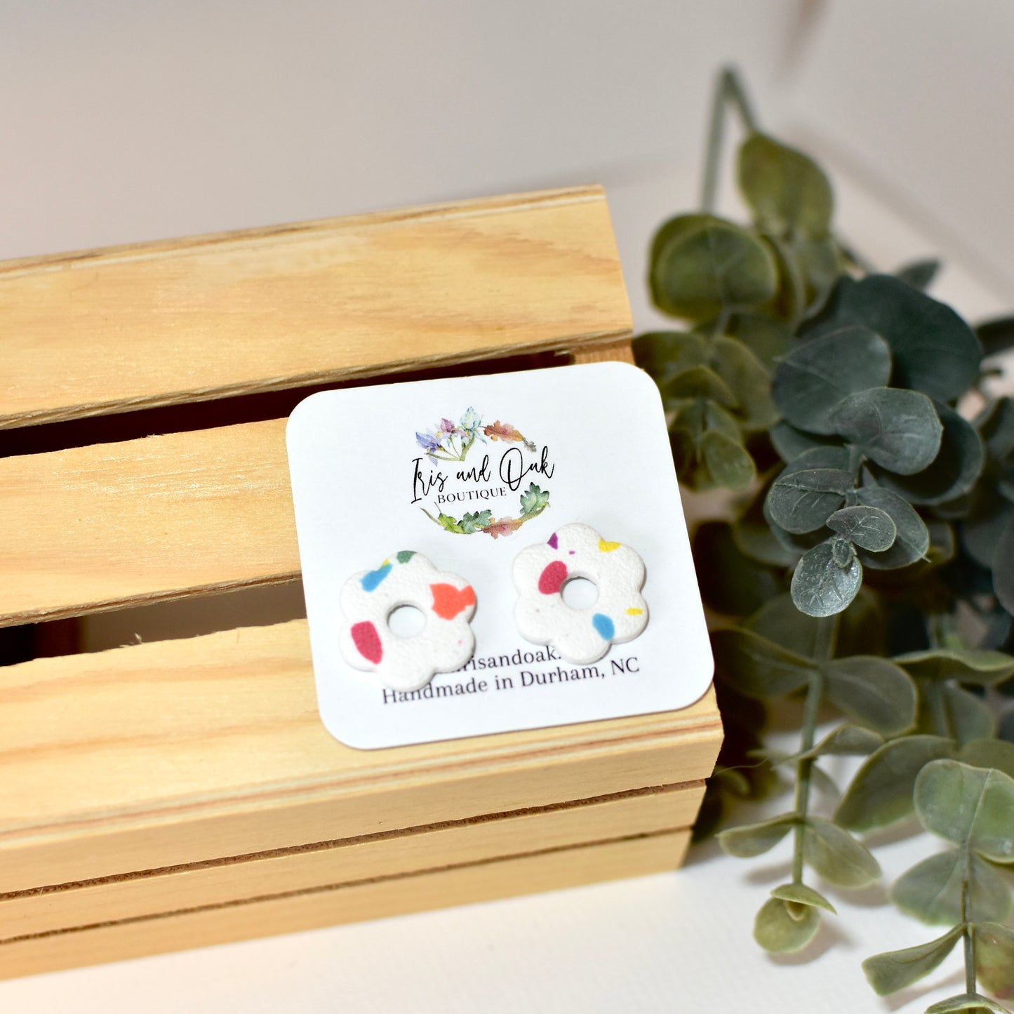 White Confetti Flowers