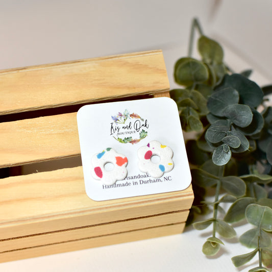 White Confetti Flowers