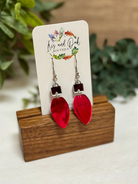 Christmas Light Dangles (select color)