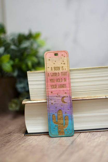 Wooden Bookmark (multiple styles)