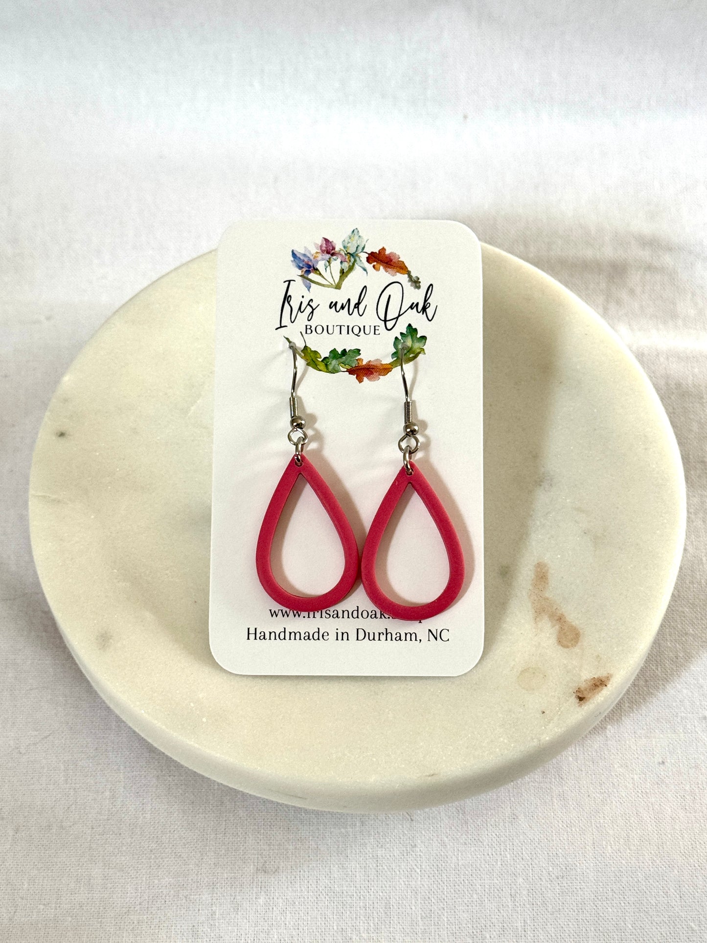 Neutral Open Teardrops (multiple colors)