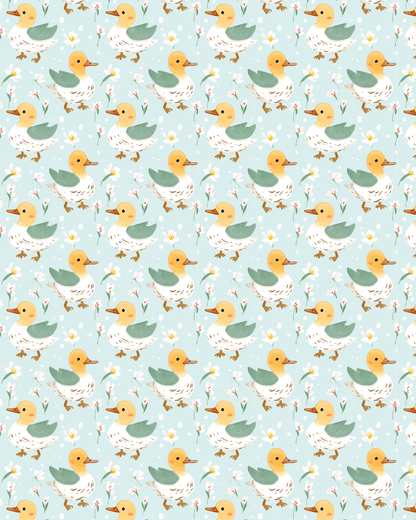 Animal 14 Transfer Paper (ducks)