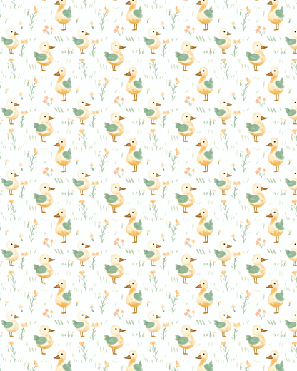 Animal 16 Transfer Paper (ducks)