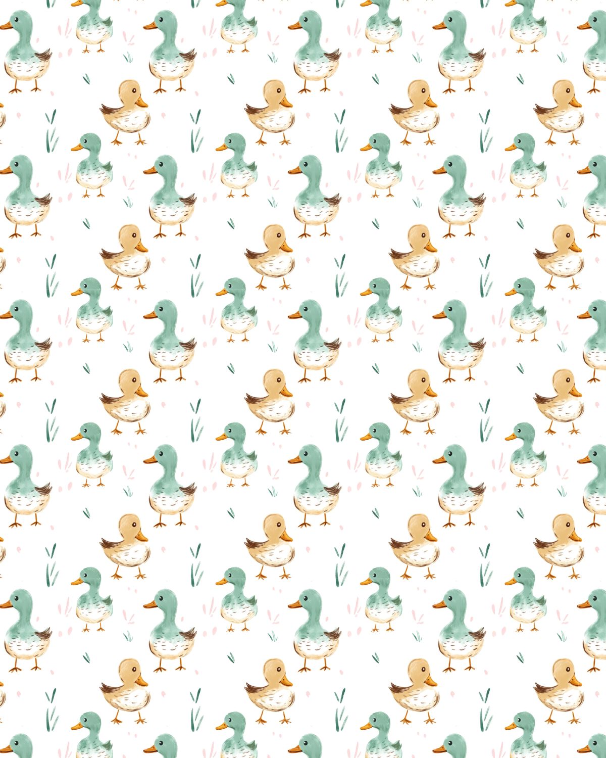 Animal 17 Transfer Paper (ducks)