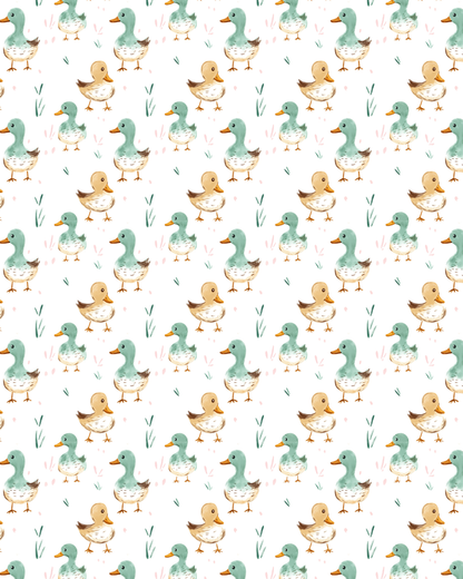 Animal 17 Transfer Paper (ducks)