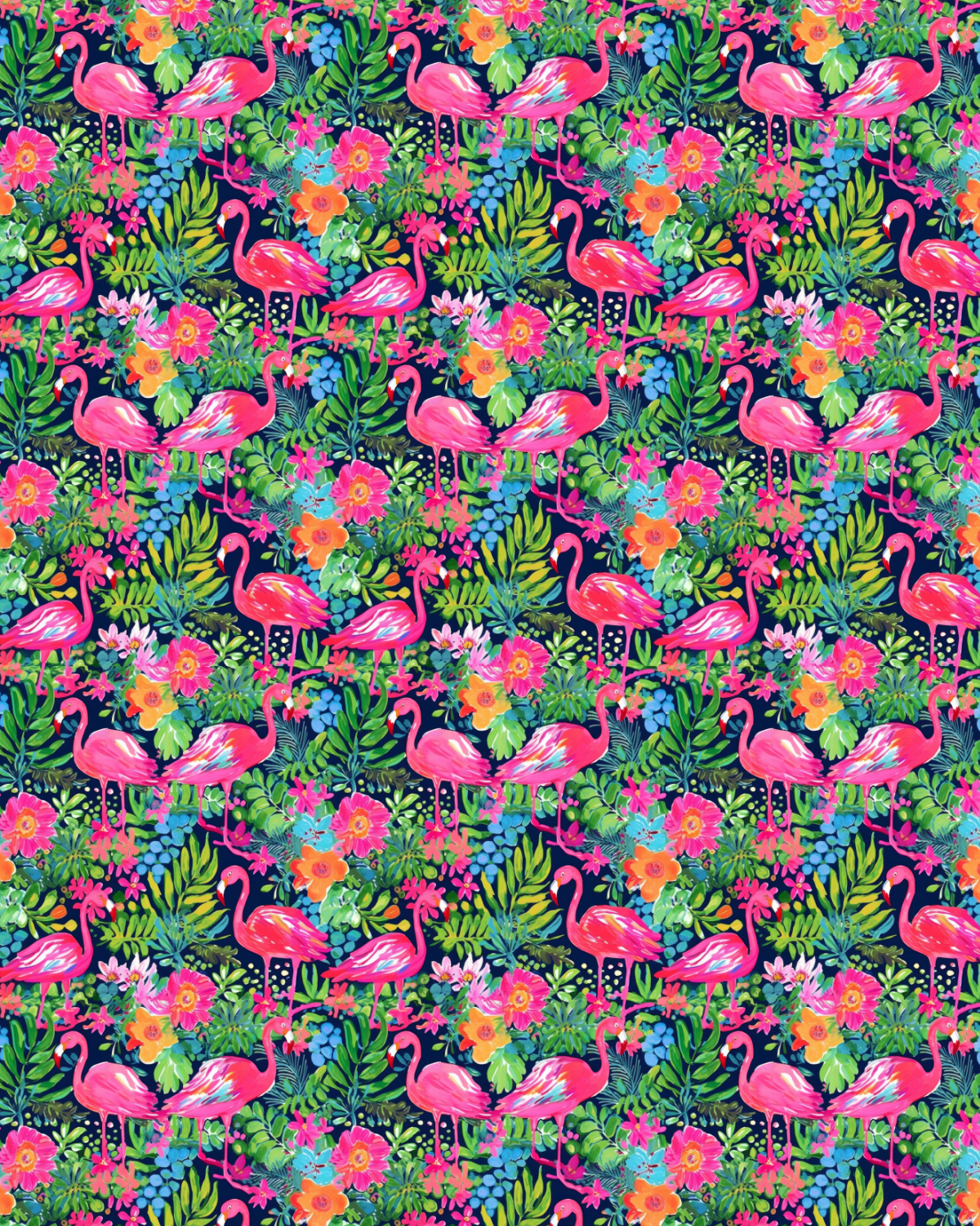 Animal 31 Transfer Paper (flamingos)