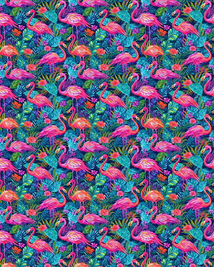 Animal 32 Transfer Paper (flamingos)