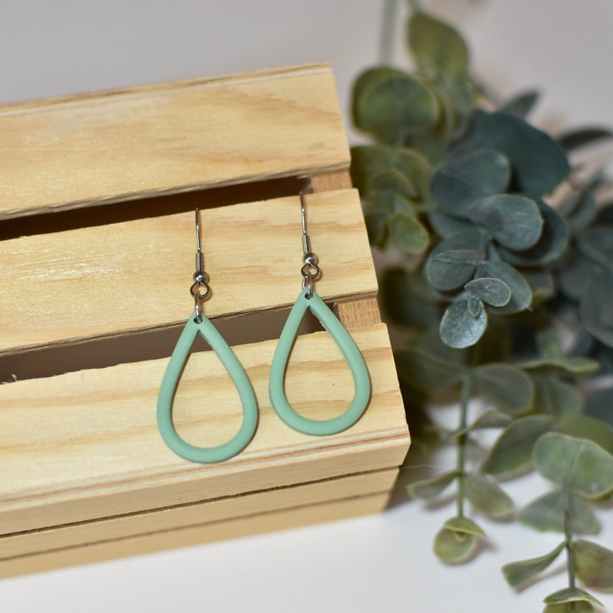 Neutral Open Teardrops (multiple colors)