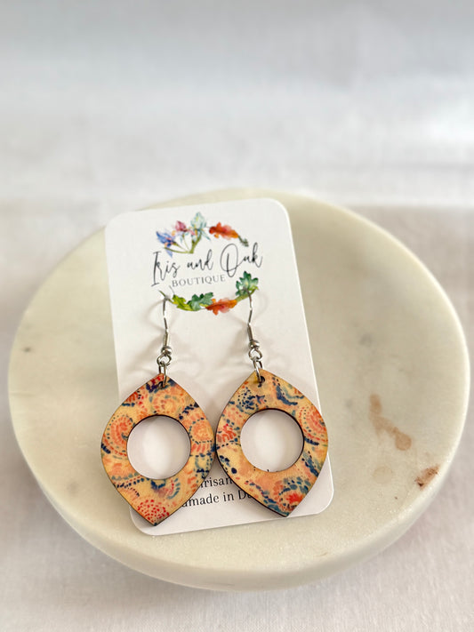 Terazzo Open Teardrops