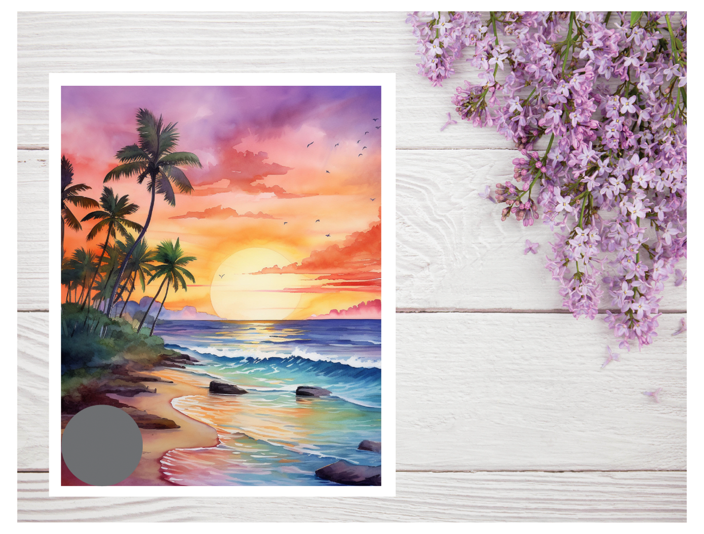 Beach Scenes Transfer Paper 01