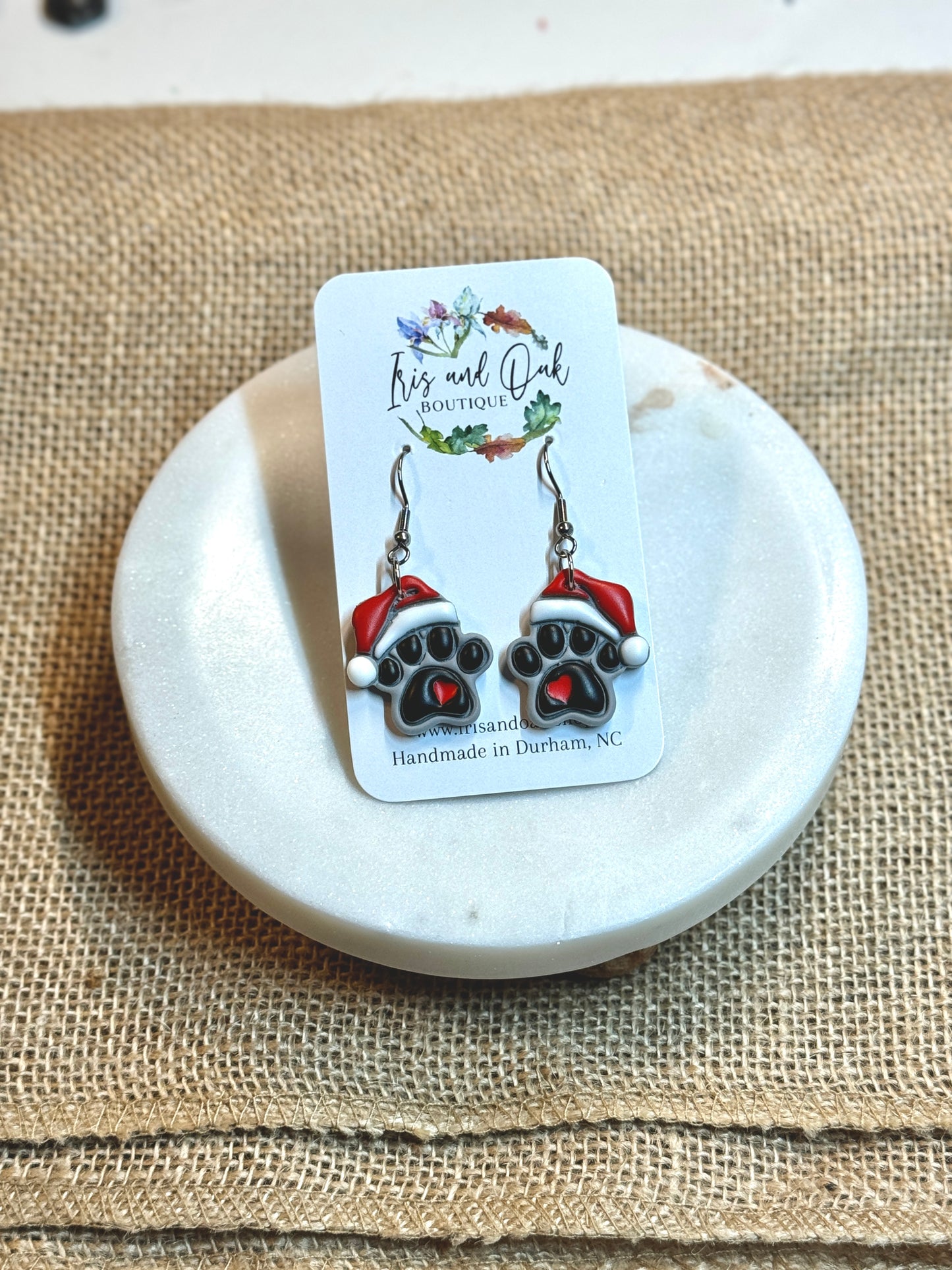 Santa Paw Dangles