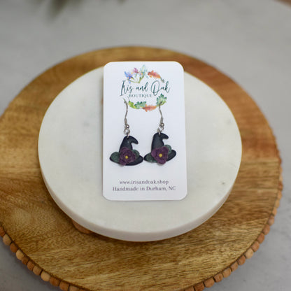 Witch's Hat with Flower