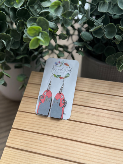 Country Cat Dangles