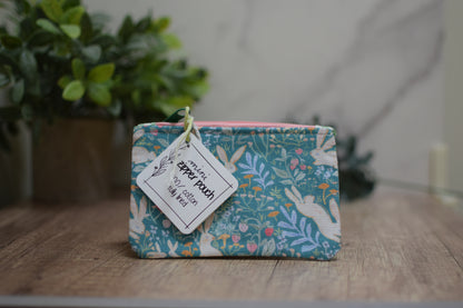 Bunny Floral Mini Pouch