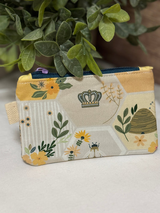 Honeycomb Mini Zipper Pouch
