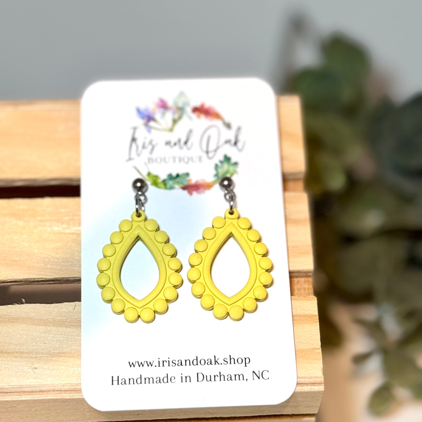 Elegant Boho Teardrop