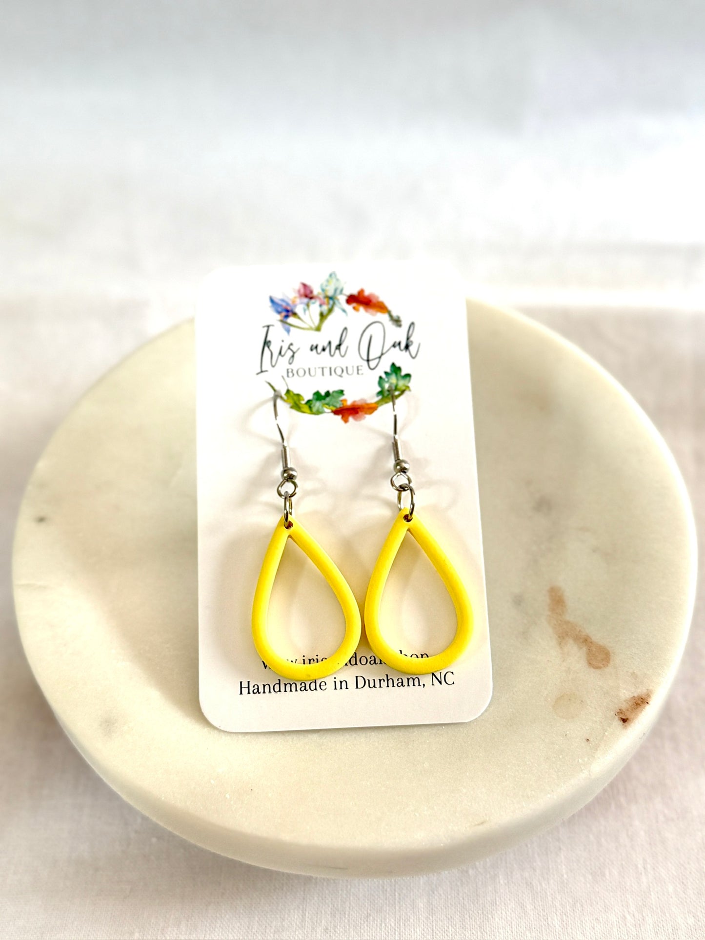 Neutral Open Teardrops (multiple colors)