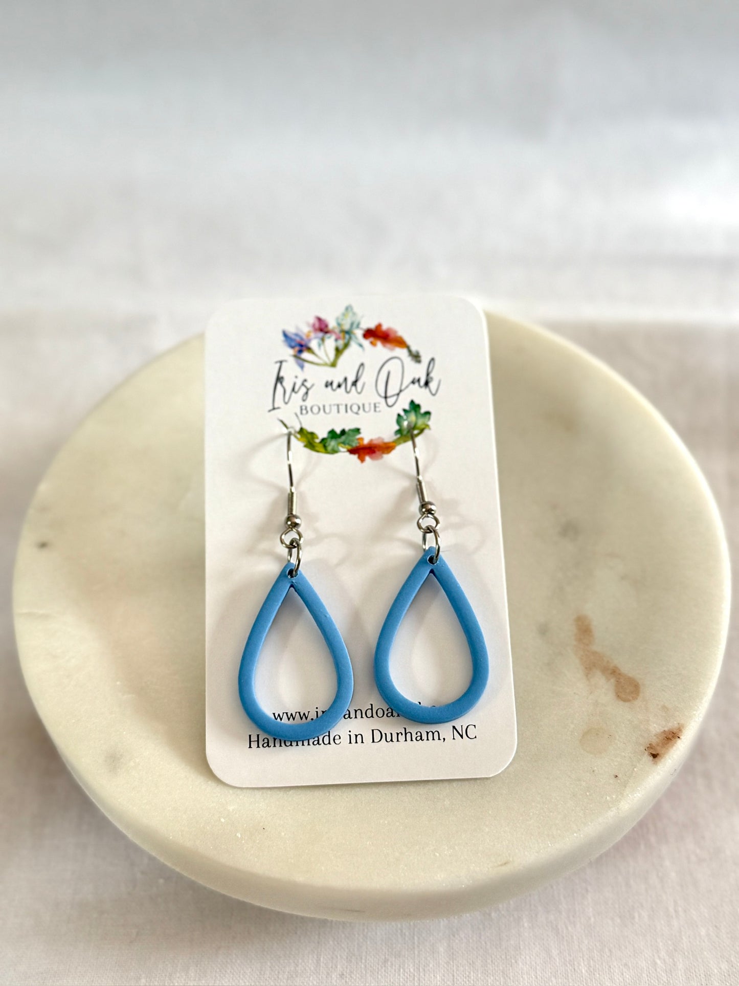 Neutral Open Teardrops (multiple colors)
