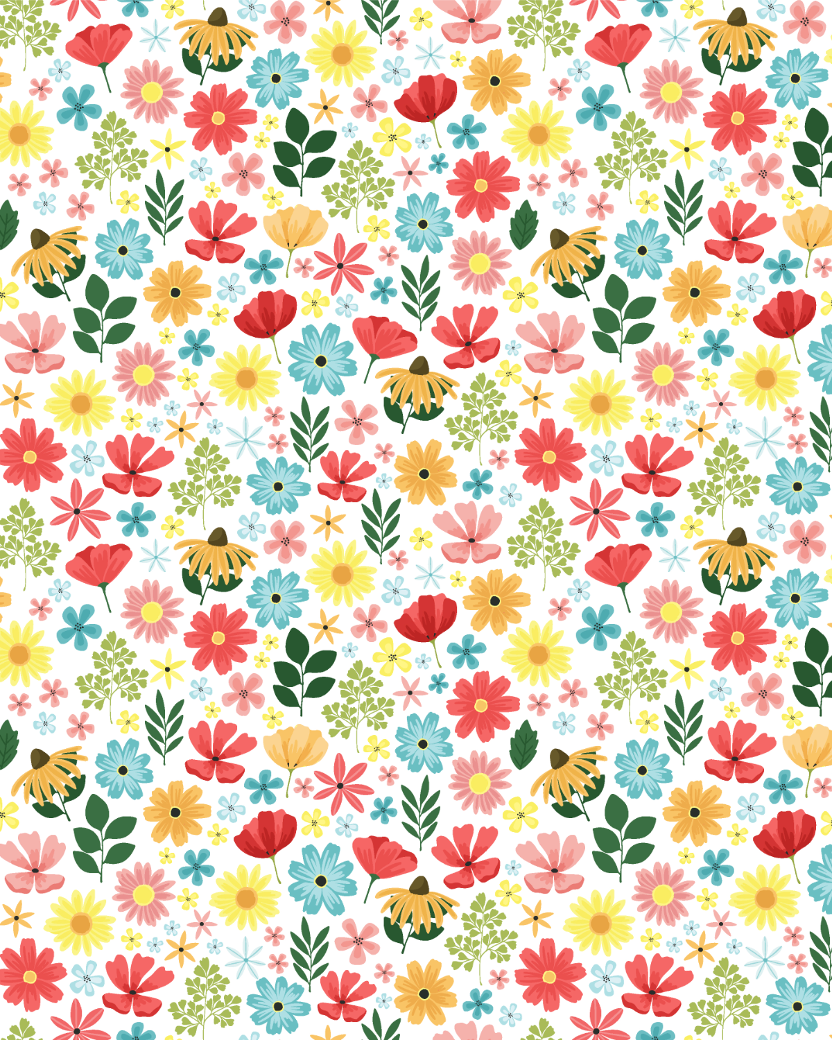 Flowers 35 Transfer Paper