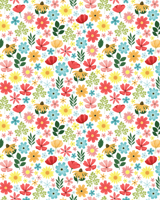 Flowers 35 Transfer Paper