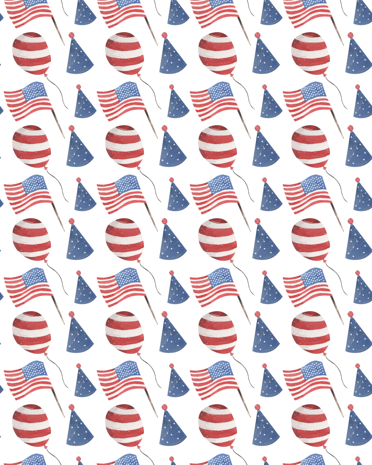 Fourth of July Transfer Paper 43