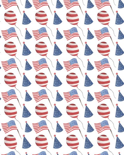 Fourth of July Transfer Paper 43