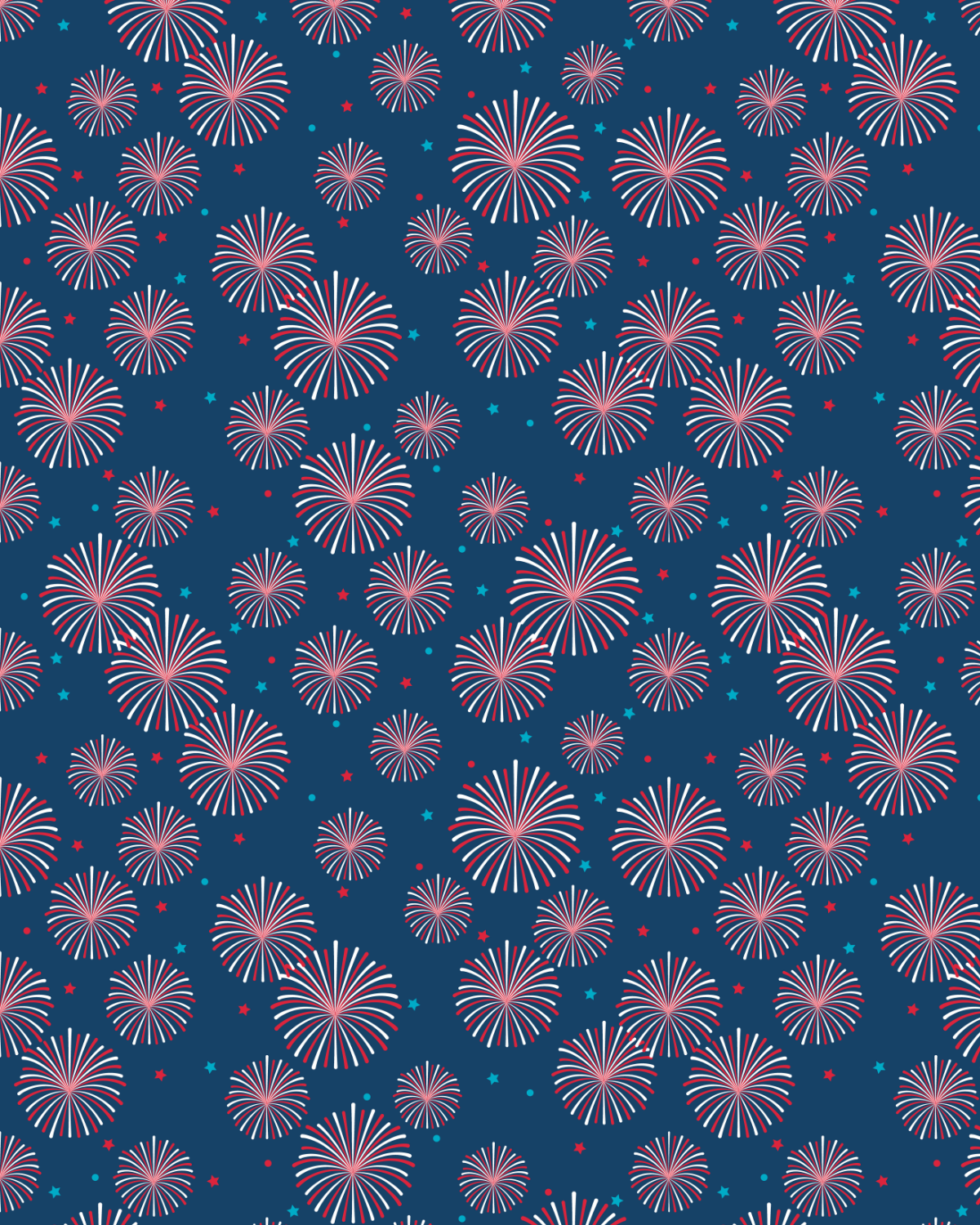 Fourth of July Transfer Paper 55