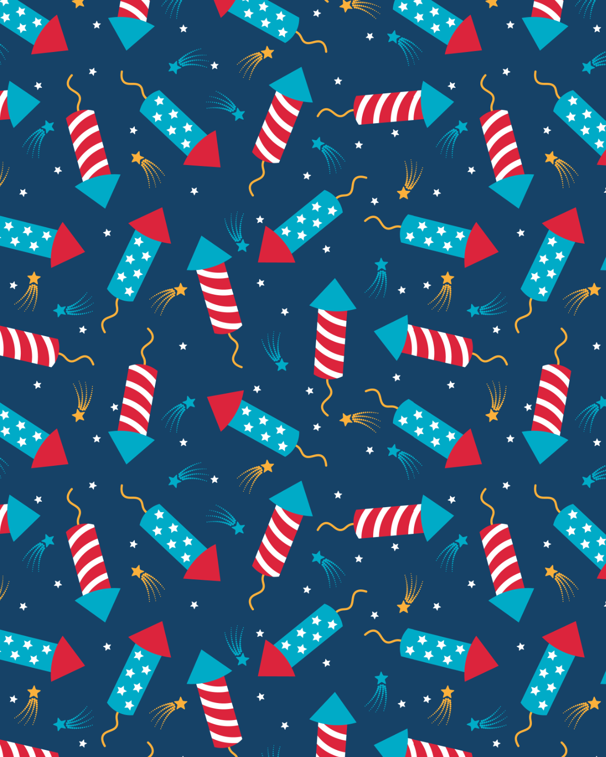 Fourth of July Transfer Paper 58