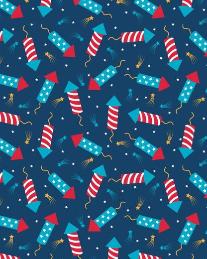 Fourth of July Transfer Paper 58