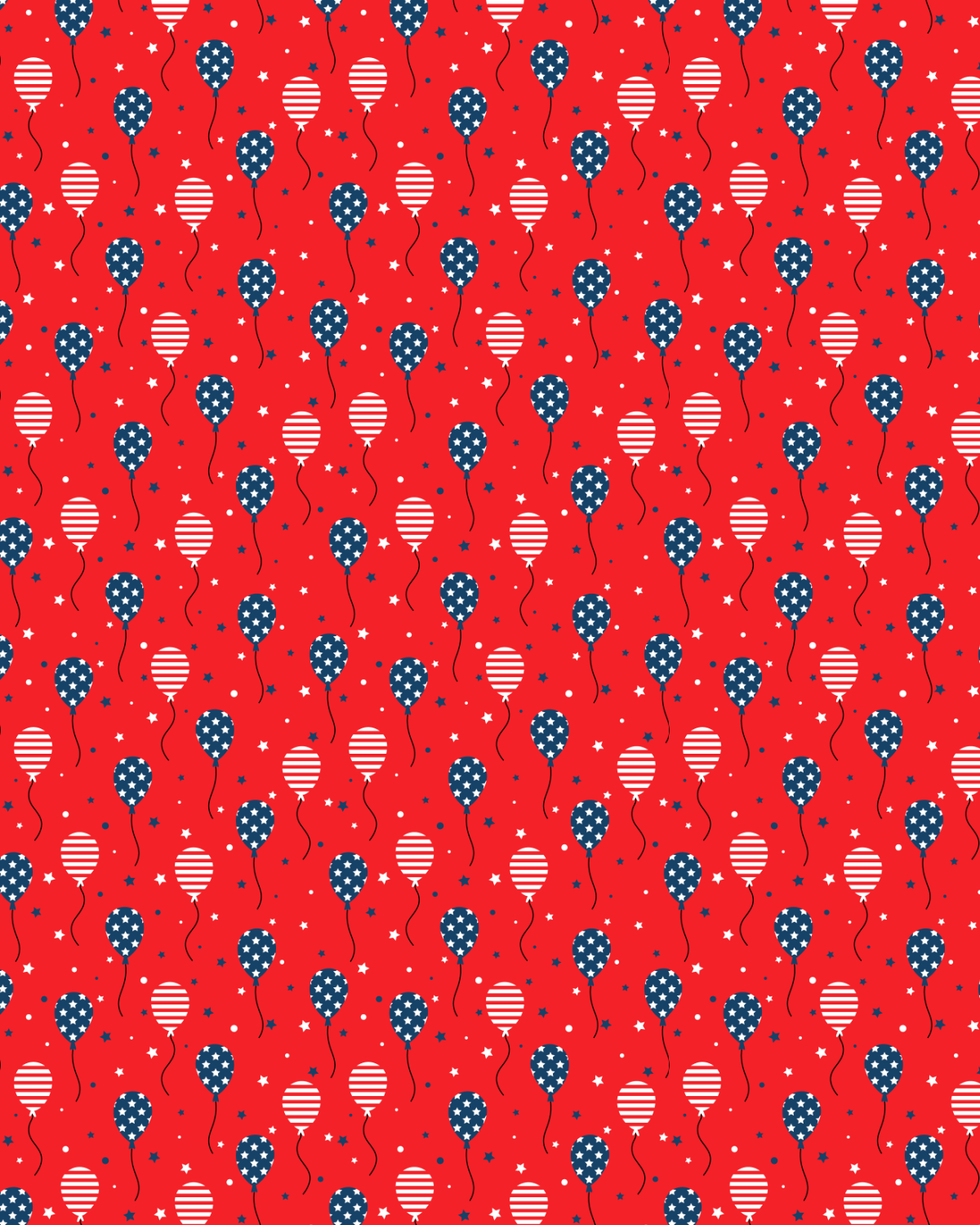 Fourth of July Transfer Paper 61