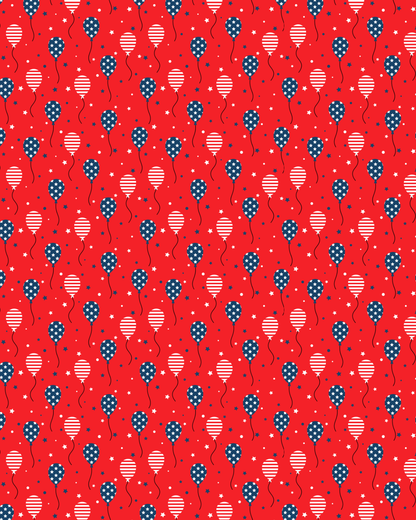 Fourth of July Transfer Paper 61