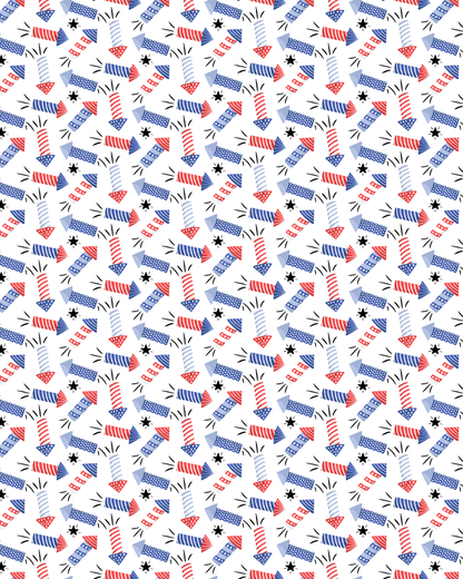 Fourth of July Transfer Paper 66