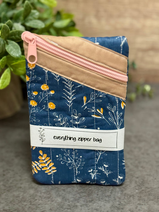 Navy Floral