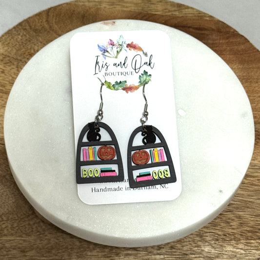 Black Cat Bookshelf Dangles