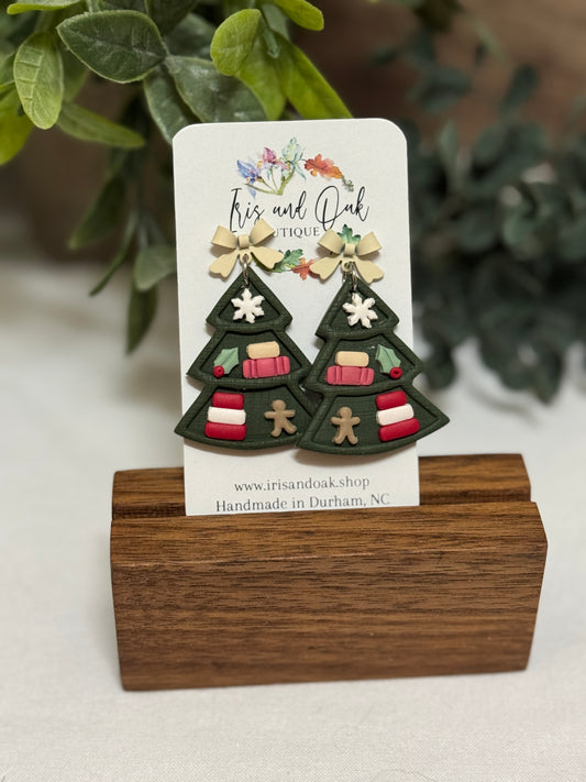 Christmas Tree Bookshelf Dangles