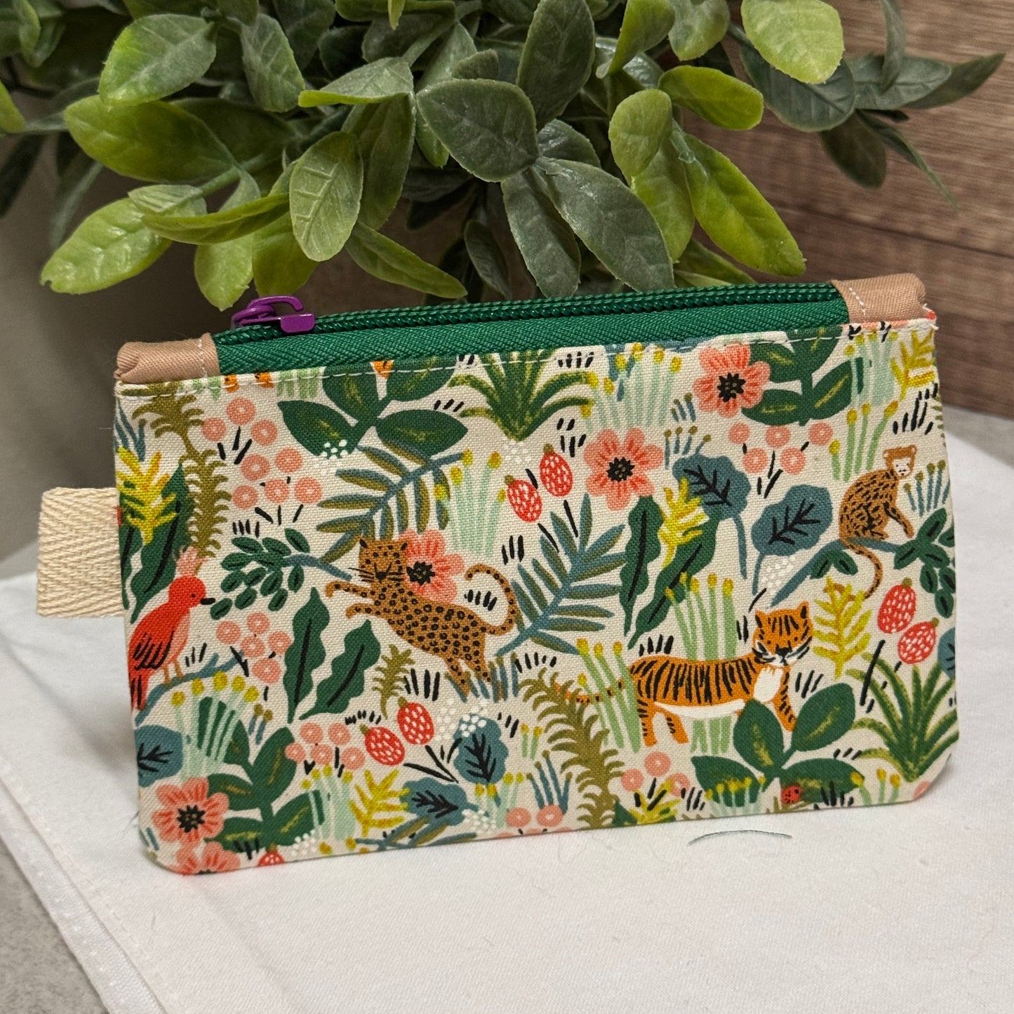Jungle cats Mini Zipper Pouch