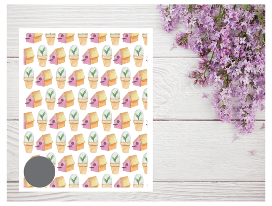 Gardening 11 Transfer Paper