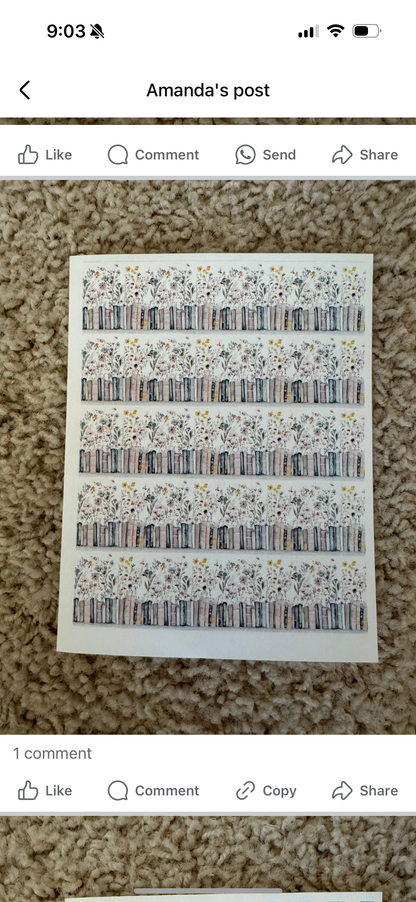 Transfer paper destash for Lynn