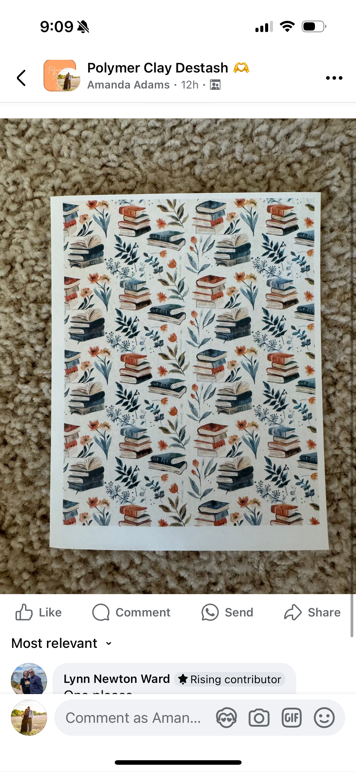 Transfer paper destash for Lynn