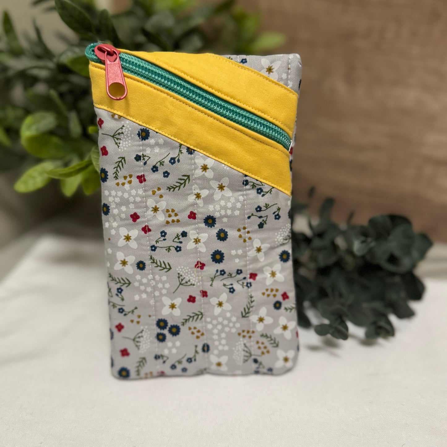 Red White and Blue Flowers