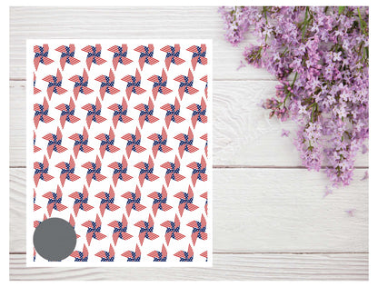 Fourth of July Transfer Paper 07