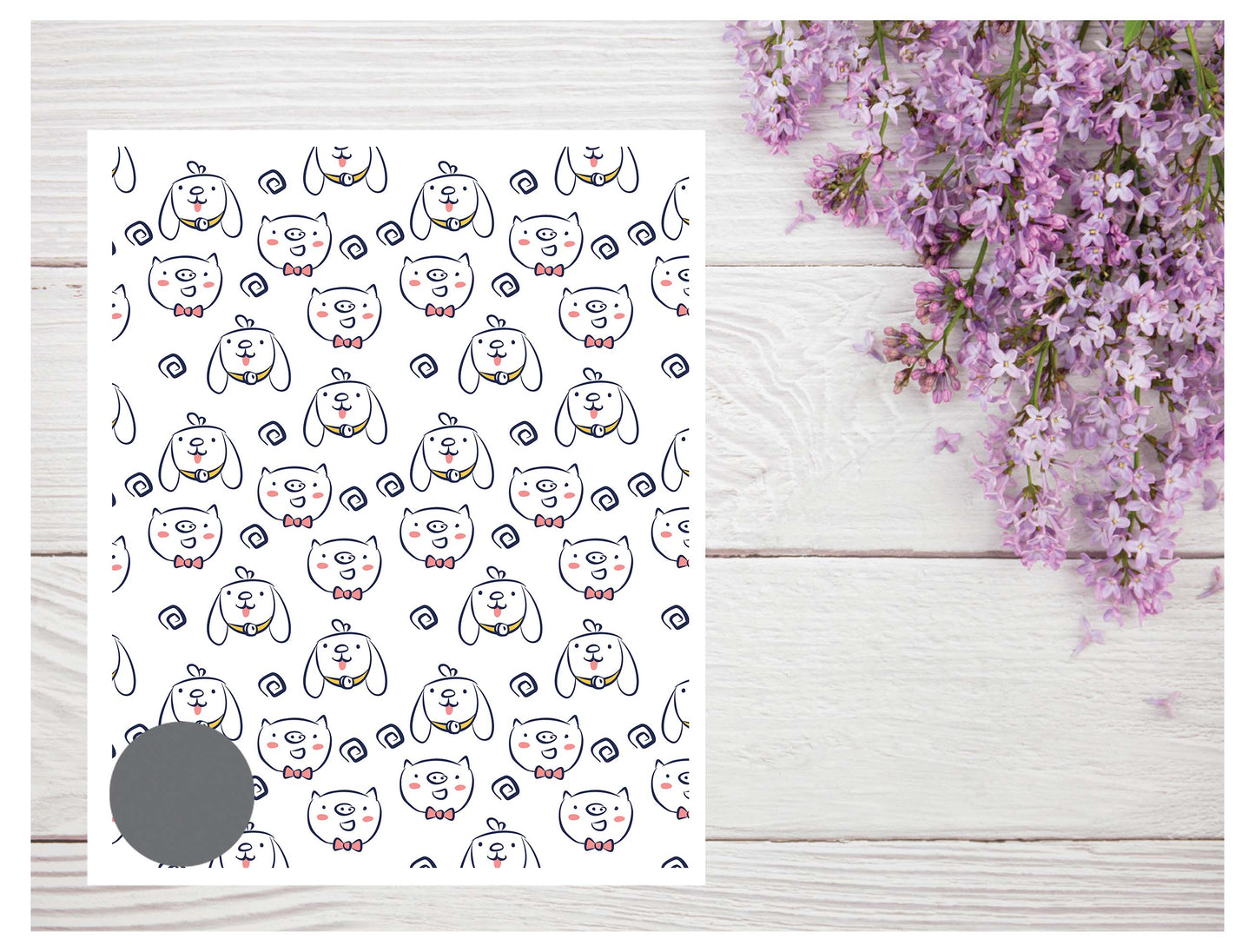 Cute Animals 1 Transfer Paper