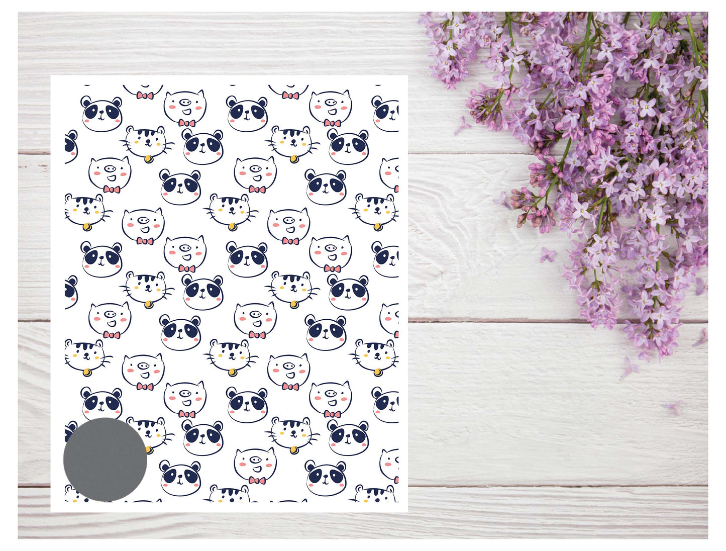 Cute Animals 3 Transfer Paper